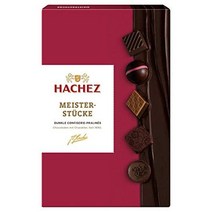Hachez 하세스 독일 직배송 프리미엄 다양한 초콜릿 모음 박스 150g Meisterstücke Dunkel schokolade, 1팩