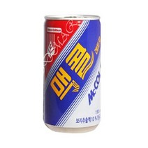일화 맥콜 190ml 60캔 보리음료 미니캔 음료수 업소용 탄산음료 도매, 60개