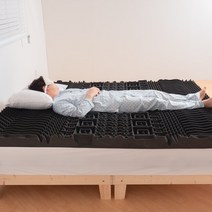 기절 무중력 마약 블랙 매트리스 꿀잠 숙면 수면 발이 허리가 편한 접이식 떡실신 잠이 잘 오는 매트 토퍼 딥슬립 바로 자는 국내 생산 싱글 퀸 두꺼운 자취생 싱글족 어르신 노인, 침대토퍼형 7 cm