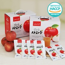 (햇사과즙) 밀양 얼음골 꿀 사과즙 100% 120ml, 1박스, 30팩