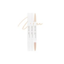 메리쏘드 1+1 듀얼 컨실러 펜슬 / 2가지 컬러로 부위에 따라 맞춤 사용, (1 + 1) 메리쏘드 듀얼 컨실러 펜슬 / 2가지 컬