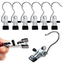 50개 행잉클립 휴대용 다기능 행거싱글, 한개옵션0