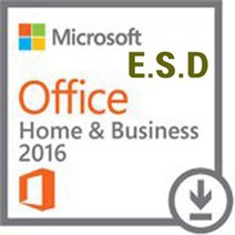 MS OFFICE 2016 HOME&BUSINESS ESD 기업용 영구용