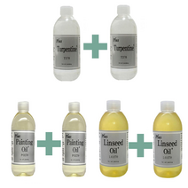 건성유 1+1 테레핀 린시드 페인팅 오일 270ml 2개, 3. 페인팅270ml  1+1