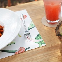 soooooo몰_소소문구 vege table mats 종이 식탁매트 테이블 식사 코스터 패드 깔판_더수sSHOP, 무옵션_상품_입니다_, 무옵션_상품_입니다_