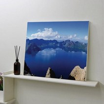 ah920-캔버스액자53x45.5_백두산천지시리즈, 타입1