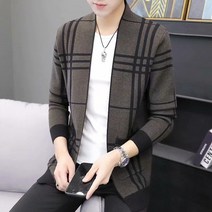 FANSYLI 2022봄 남자 캐주얼 니트 가디건 524호 2F