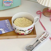 BLOWFISH FUGU A-008 짱구 식기세트 컵라면 그릇, A