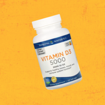 비타민d3 Nordic Naturals 비타민D3 콜리칼시페롤 비타민D-3 125mcg(5OOOIU) 오렌지 소프트젤 [12O정*1병]