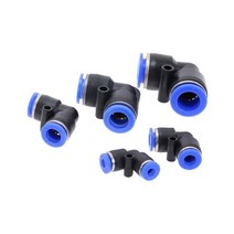 공압 피팅 PY/PU/PV/PE/HVFF/SA 공기 수도관 및 파이프 커넥터 직접 추력 4 ~ 12mm 플라스틱 호스 퀵 커플, 02 PV_02 Tube 6mm