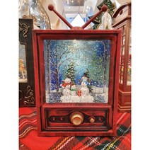 크리스마스 교회 어린이선물 무드등 캐롤LED스노우볼 오르골 TV 상자