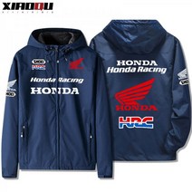 혼다 후드 바람 막이 자켓 봄 가을 점퍼 라이딩 바이크, 190/XXXL, 06