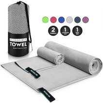 커플샤워가운 여성샤워가운 목욕가운 여름샤워가운 초경량 초극세사 스포츠 수영 타월 빠른 건조 목욕 체육관 수건 해변 요가용, Grey+40x80cm