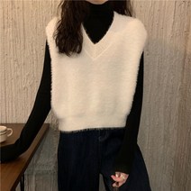 나루니 W01283 털조끼 여성조끼 겨울조끼 따뜻한조끼 베스트