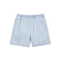 국내매장판 커버낫 반바지 커버낫 숏팬츠 레귤러 데님 쇼츠 스카이블루 318657
