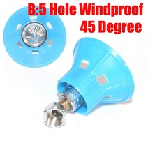 무인방제기 유니건 농약통 치파랠리 농약분무기 안개분사 방풍 커버가있는 농업 고압 미세 미스트 노즐 57 구멍 콘센트 살충제 분무기 정원 관개 분무, 노란색