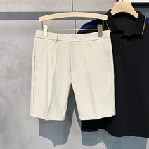 정장 반바지 남자 여름 얇은 5부 반바지 남자