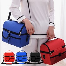 [무료배송]보냉백/보온보냉백/쿨러백/쿨링백/아이스백/도시락가방/아이스쿨러백 (8L)/아이스쿨백/아이스박스/캠핑용품, 레드