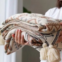 록신 에어컨 담요 소파 담요 침대 담요 낮잠 담요 니트 담요