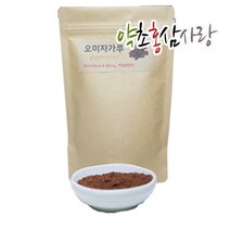 약초홍삼사랑 국산 100% 오미자가루 오미자분말, 300g, 1개