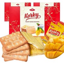 뉴트리365 3박스(72봉) 콜키 요구르트 망고크림 크래커 과자 간식
