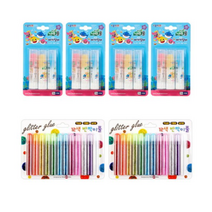종이나라 핑크퐁 아기상어 나라풀 10g x 3종 x 4p + 반짝이풀 12색 2p 세트, 2세트