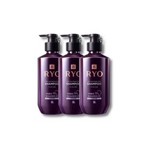 려 자양윤모 9ex 탈모전문케어 샴푸 400ml 3입 / 지성용