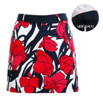 비엠유 여성 장미패턴 큐롯스커트 ASBU4045