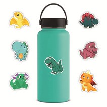 귀여운 인형 TD ZW 50Pcs 공룡 행성 스티커 방수 전사 술 오토바이 수하물 스노우 보드 냉장고 자동차 Pega, 한개옵션0