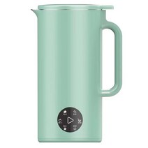두유제조기 두유메이커 자동 가정용 콩물짜는기계, 핑크- 터치 6개 기능 350ML