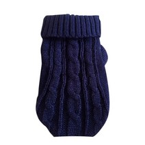 고양이 실내복 조끼 나시 순면 옷 신발 올인원 할로윈 옷 애완 동물 의류 애완 동물, m, 네이비 블루