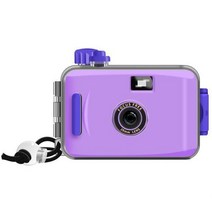 일회용필름카메라 입문 인화 흑백 라이프일회용 카메라 35mm 재사용 가능한 레트로 사진 필름 핸드 스트, 12 Purple