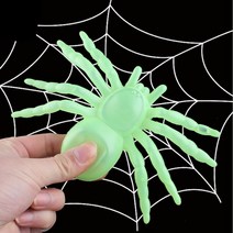 할로윈 야광봉 1-10개묶음 거미줄 해골행거 모음전[직수입업체], 1538야광거미10개