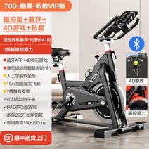 운동 무소음 바이크 유산소 좌식 접이식 기구 고정식 사이클 스피닝 홈트 헬스, 709-블랙-피티 vip버전-온라인피티+마그네틱스