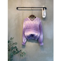 씨샵인더룸 / 뷰리 그라데이션 다이아 크롭 니트 3color