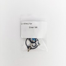 FATUBE 가스켓 실리콘 씰 링 사이렌 2 22mm 24mm V4, [01] 1 PACK, [03] Siren V4