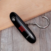 50kg LCD 디지털 수하물 규모 Traval 가방 무게 전자 저울 Bulit in 측정 테이프, 01 Hook Style