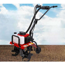 밭가는기계 미니 관리기 흙 밭갈이 가솔린 농사, 4행정경운기 + 흙 풀림 및 제초용 쟁기