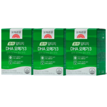 고려은단 퓨어 알티지 DHA 오메가3 식물성캡슐, 60캡슐, 3개