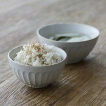 오반자이 내추럴 시노기 공기와 대접 세트, 시노기공기와대접[1세트]