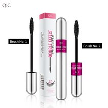 4D 실크 섬유 속눈썹 마스카라 방수 VIBELY 3d 연장 블랙 두꺼운 길어지는 눈, 협력사, 03 QIC Mascara