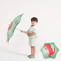 아이다움 공룡 나라 유아 어린이 가벼운 캐릭터 안전 우산