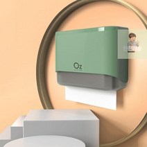 티슈보관_반투명핸드타올케이스_디슈_페이퍼타올_디스펜서 CB9B, 반투명핸드타올케이스 그린