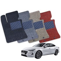 쏘나타 전차종 확장형 코일매트 카매트 풀세트 CK, 블랙, LF쏘나타뉴라이즈 택시 21년식(21년4월-)