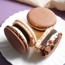 알앤알코리아 뚱 초코바닐라 마카롱 9개, 단품