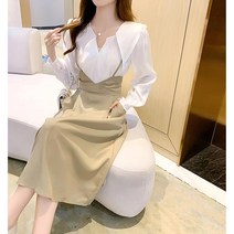 프렌치 뷔스티에 원피스