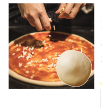 삼립 냉동생지 피자도우(드라이아이스), 400g, 60개