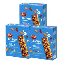 동서 포스트 에너지바 밸런스, 3개, 500g