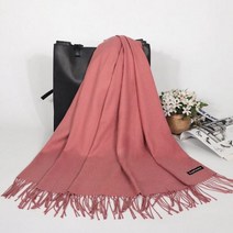 여성 캐시미어 스카프 머플러 목도리 고급 반다나 단색 숄 풀라 티펫 년 겨울