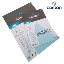 캔손 브리스톨 Smooth 스케치 패드 250g 20매 A4 A3 1면제본 / 옵션선택, A4(21x29.7cm)